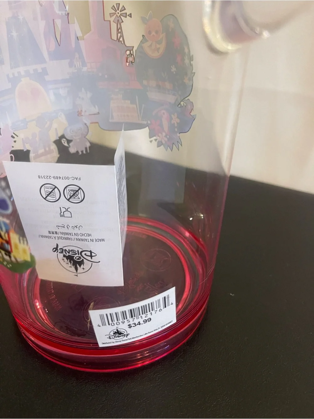 NWT Disney Parks Pitcher Joey Chou Design
